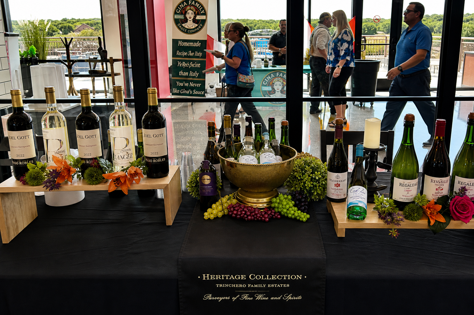 Heritage Collection by Trinchero Family Estates indoor wine tasting event